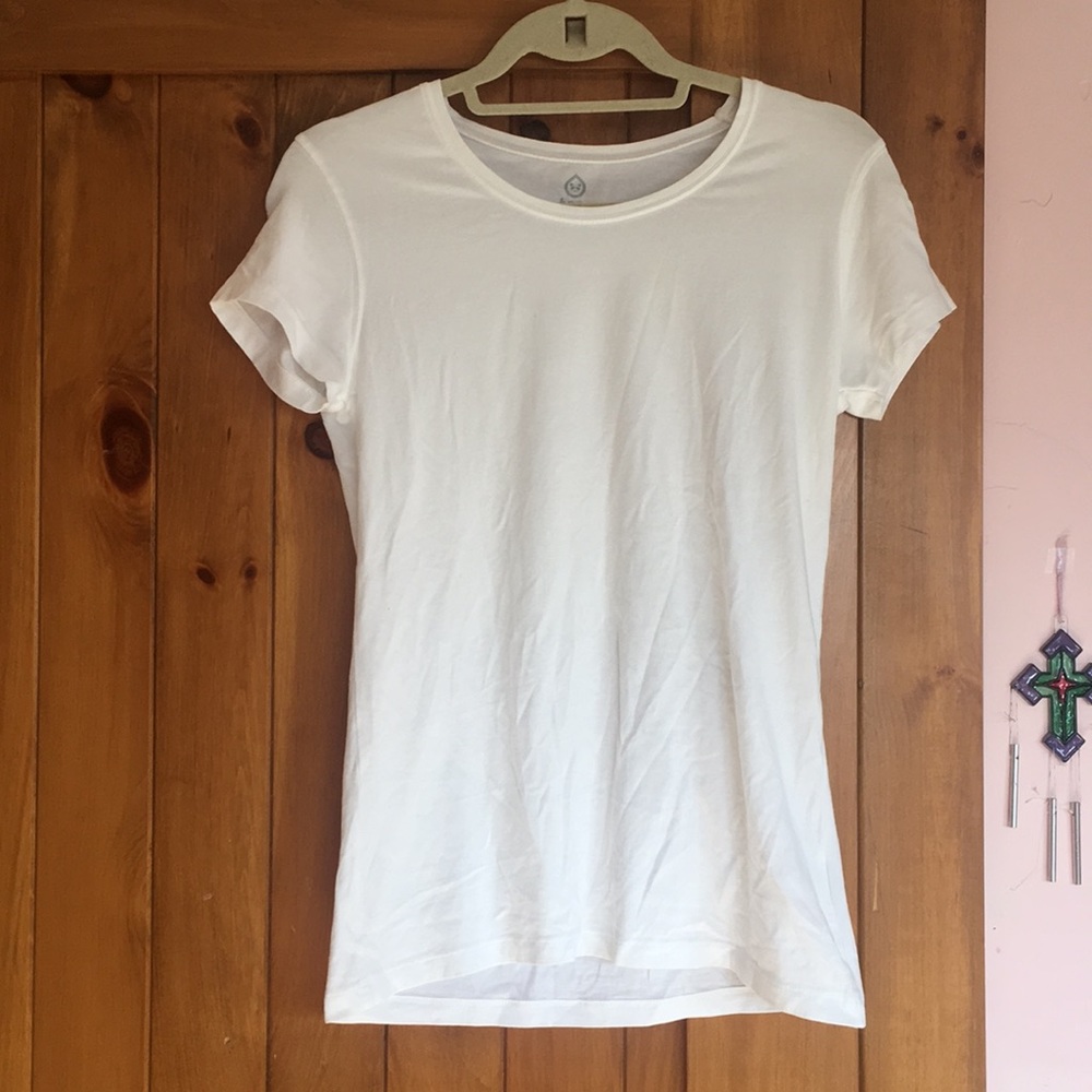 Tasc Performance White Workout Top